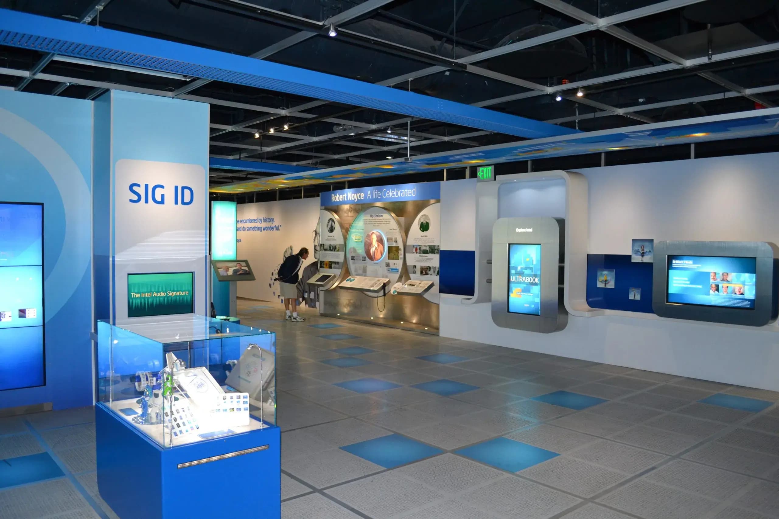 Explore the innovative exhibits at the Intel Museum in Santa Clara, CA