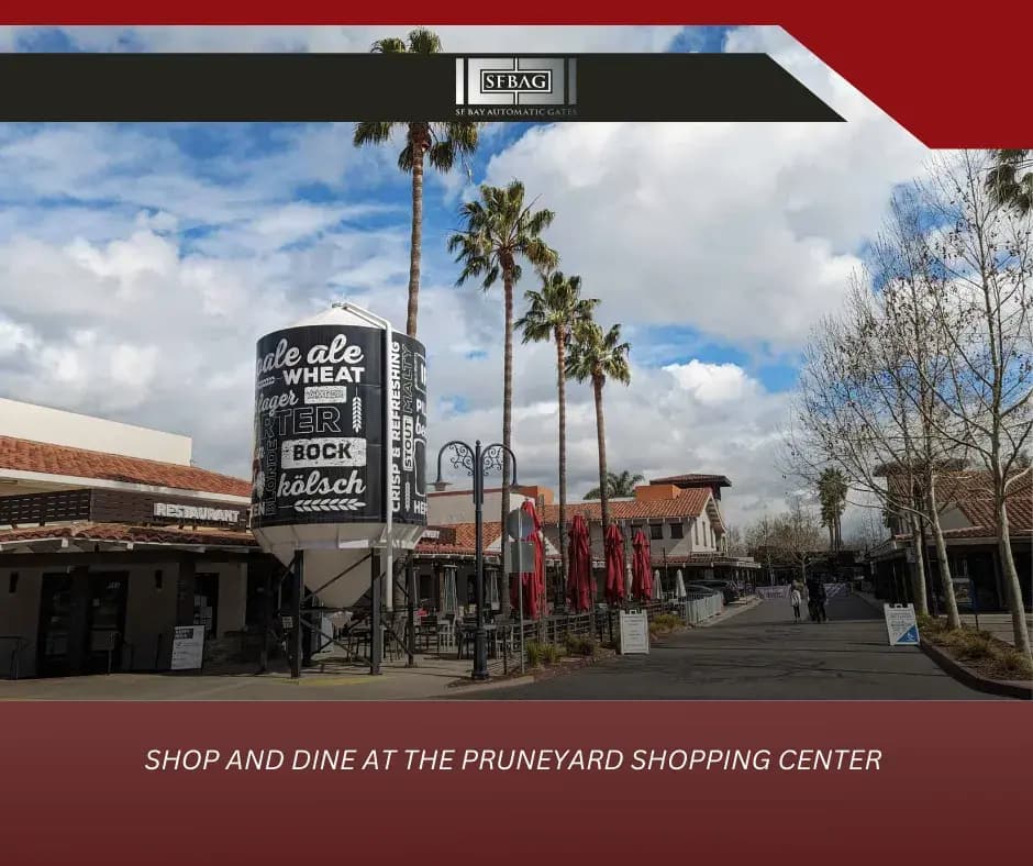 Shop and Dine at the Pruneyard Shopping Center in Campbell CA