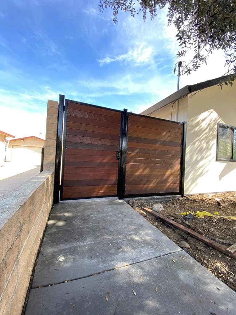 Iron Railing and Gate System in Cupertino, CA
