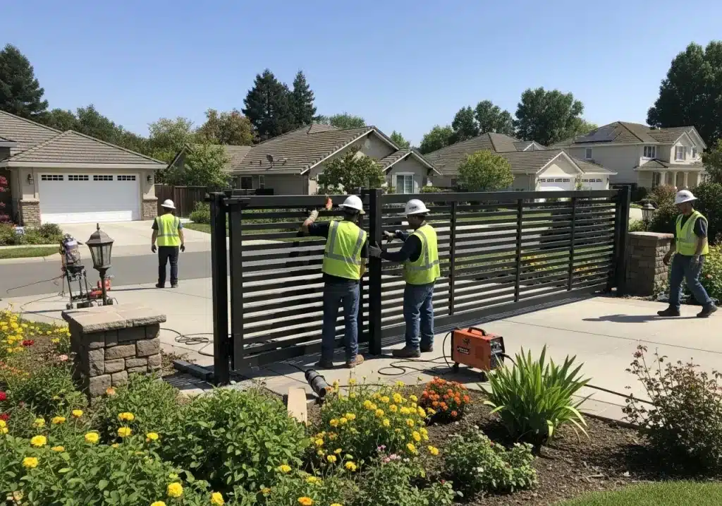 gate installation pleasant hill